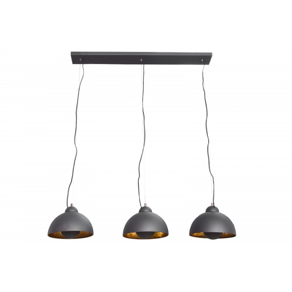 hängelampe schwarz gold