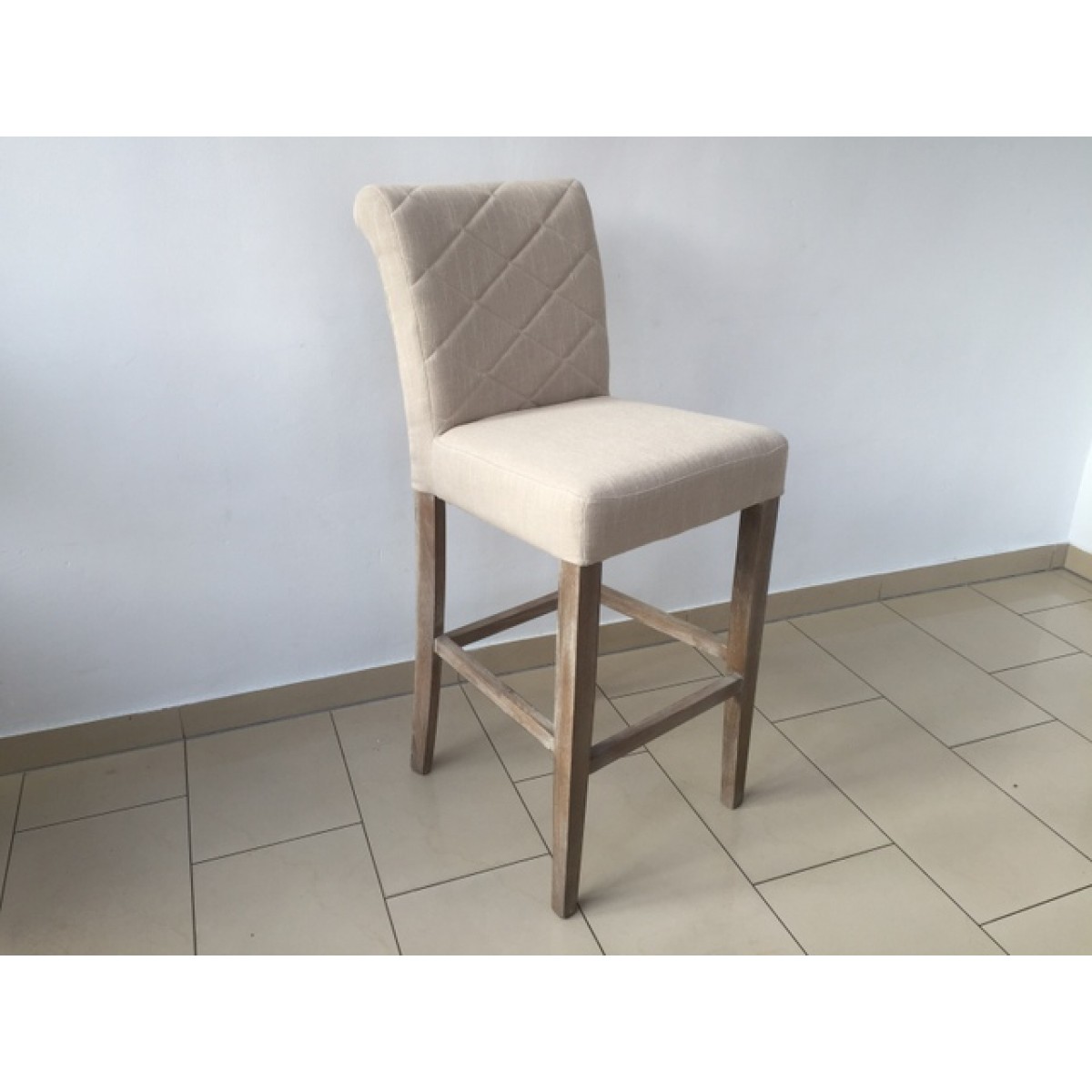 Barstuhl Gepolstert Landhaus Barhocker Gepolstert Sitzhohe 68 Cm