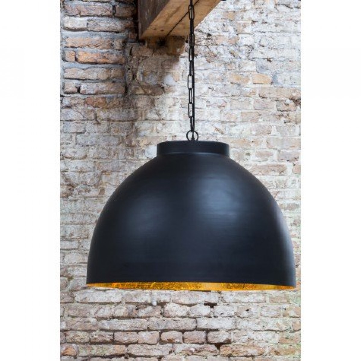 Homemania Pendelleuchte In Gold & Schwarz – Verstellbar, Metall-Look, Inkl. Montageset – Für Wohn- & Schlafzimmer