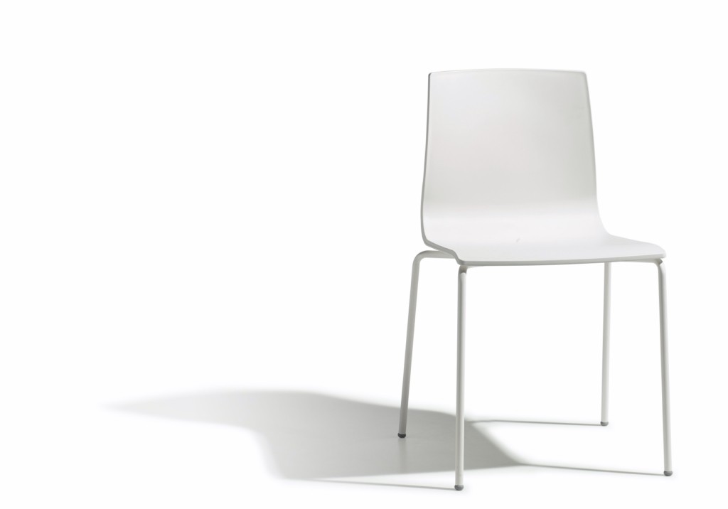 Design Stuhl, Farbe leinen, stapelbar, Outdoor geeignet