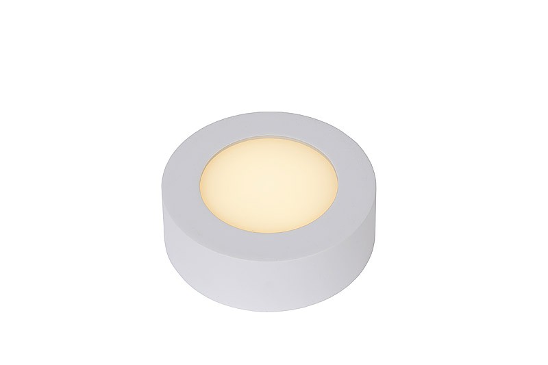 LED Deckenleuchte rund weiß, Deckenlampe weiß, Durchmesser 11,7 cm