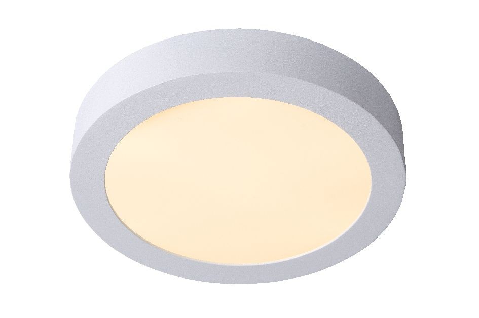 LED Deckenleuchte weiß, Deckenlampe weiß, Durchmesser 24 cm