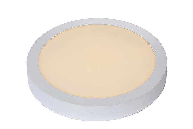 LED Deckenleuchte rund weiß, Deckenlampe weiß, Durchmesser 30 cm