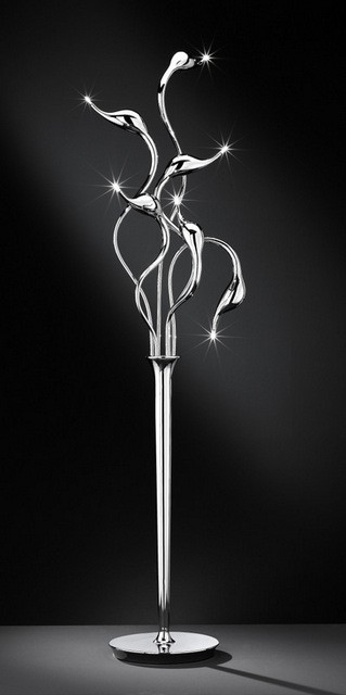 Deckenleuchte  Elegance im modern-classic Style, Farbe chrom, 12 Armig