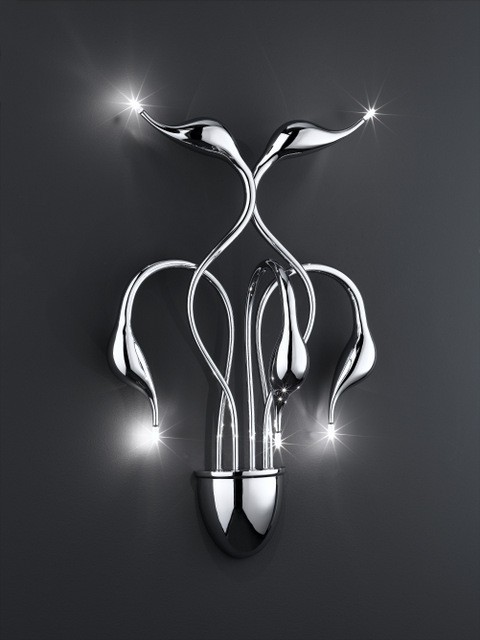 Deckenleuchte  Elegance im modern-classic Style, Farbe chrom, 12 Armig