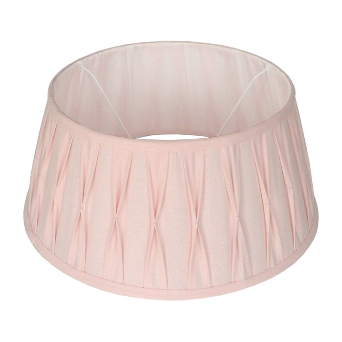 Lampenschirm rosa rund,  Durchmesser 25 cm