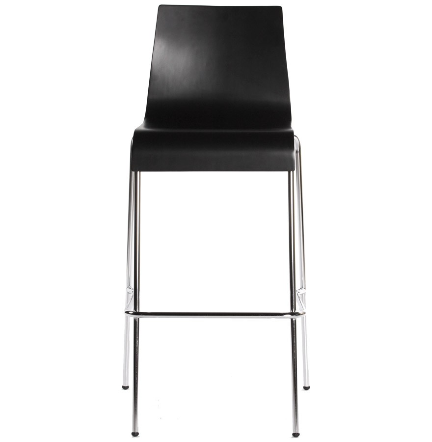 Barstuhl stapelbar, Barhocker schwarz  stapelbar Metall, Sitzhöhe 74 cm