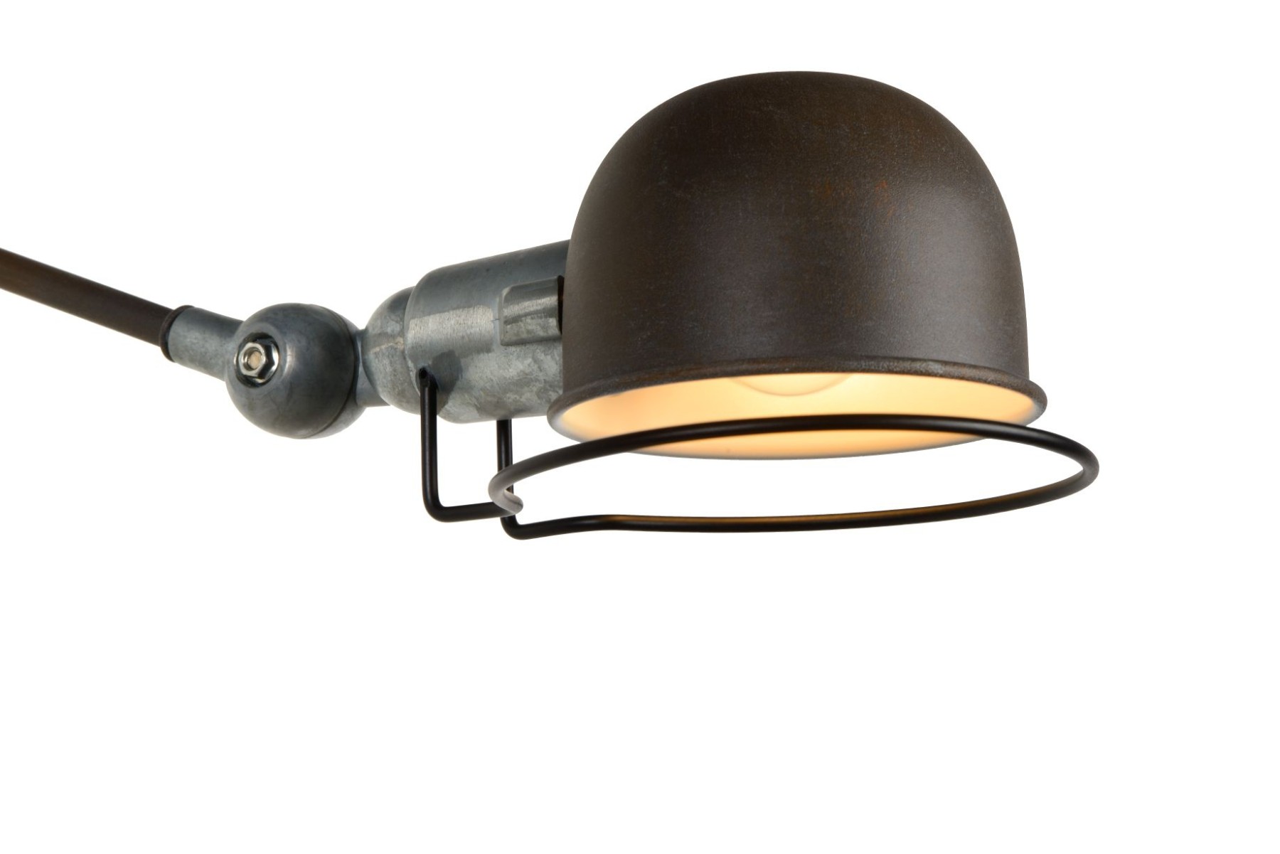 Wandlampe Rost Industrie, Wandleuchte Rost-braun Industriedesign