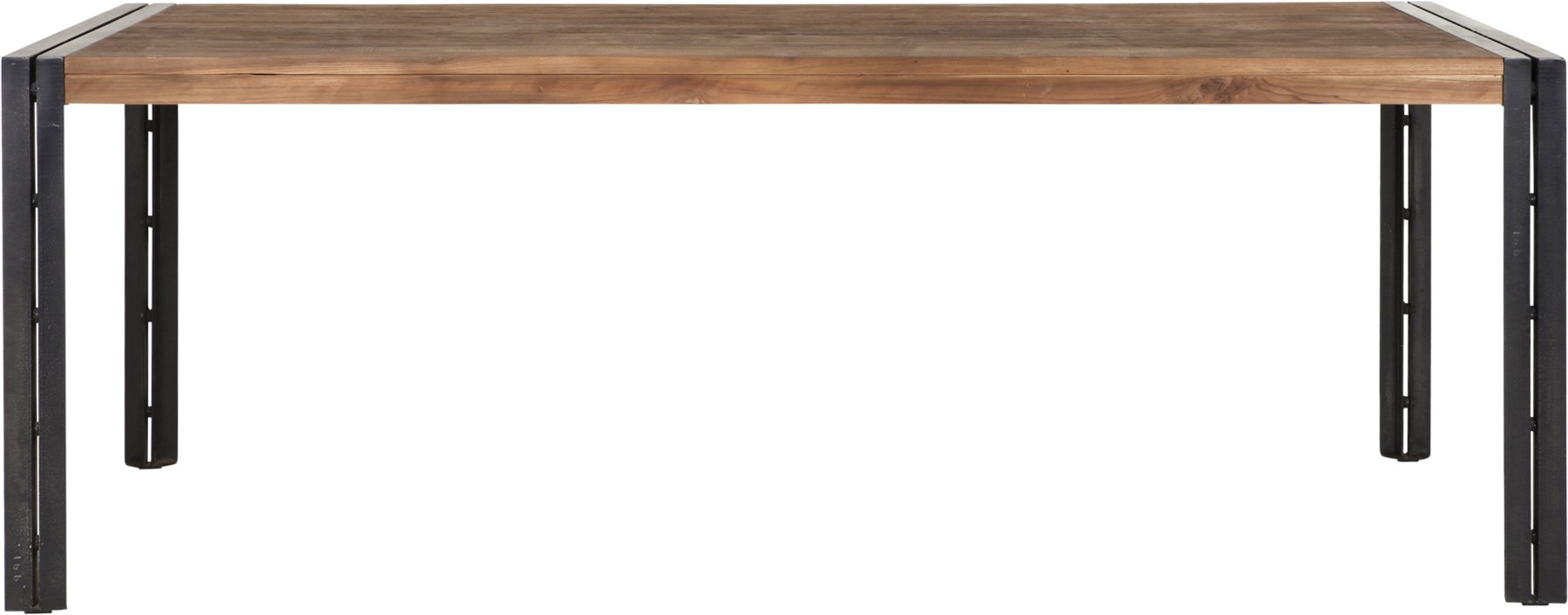 Tisch Industrie Holz Metall, Esstisch Industriedesign Metall, Länge 250 cm