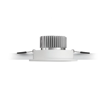 LED Strahler, 3er Set, LED Deckenleuchte weiß, LED Einbauleuchte weiß oder Silber, Durchmesser 10,5 cm