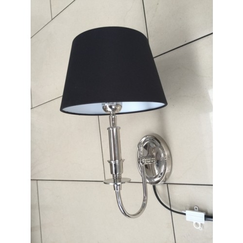 Moderner Schwarzer Lampenschirm Light & Living Velours