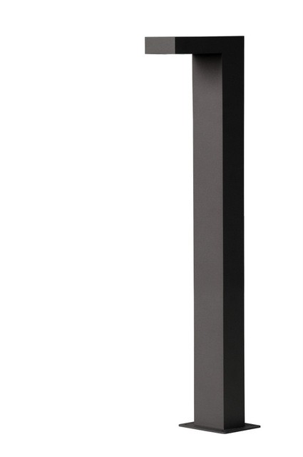 LED Außenstandleuchte schwarz, Standleuchte außen schwarz, Höhe 60 cm