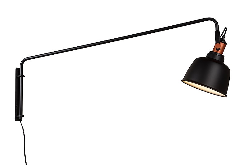 Wandlampe  schwarz, Wandleuchte schwarz