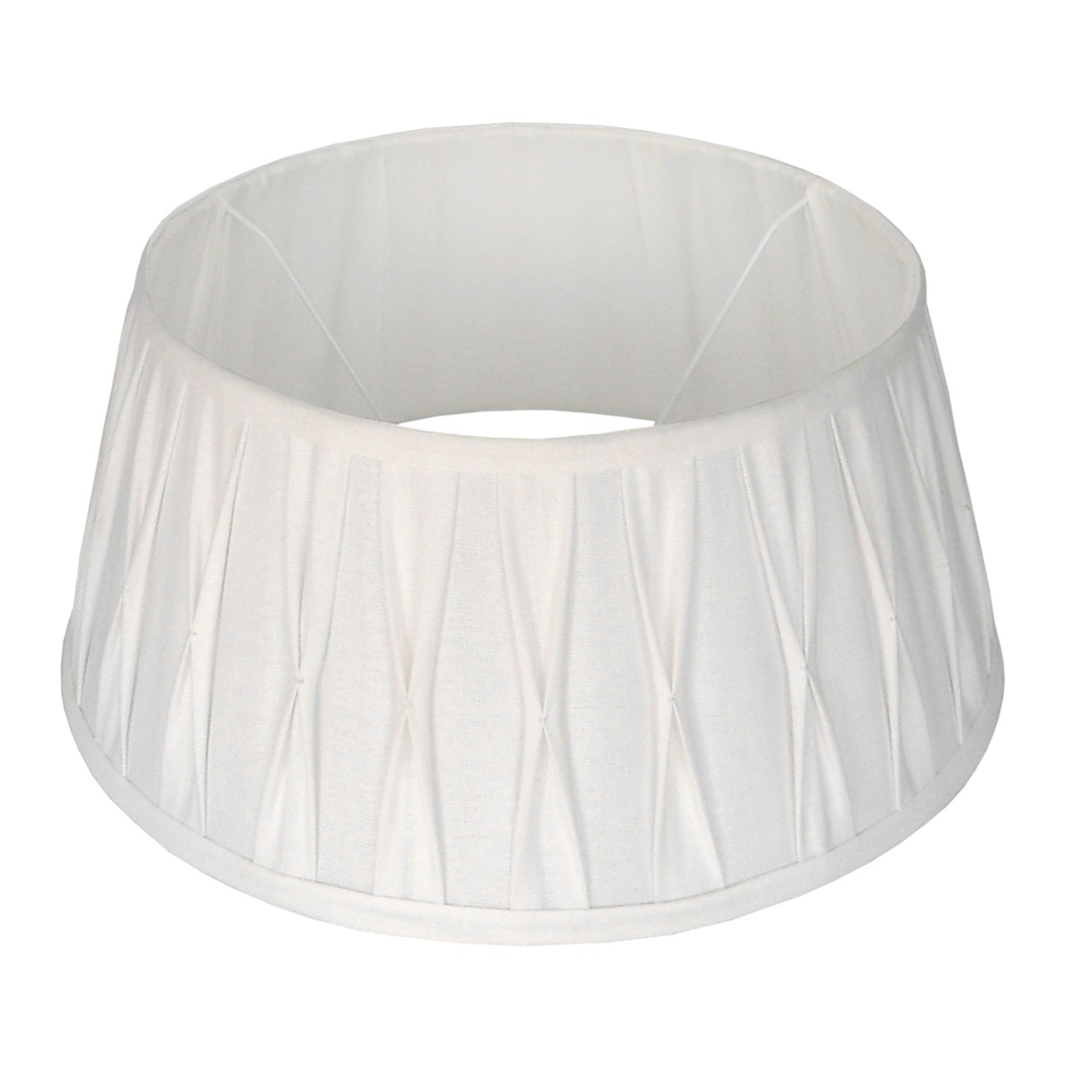 Lampenschirm weiß rund,  Durchmesser 20 cm