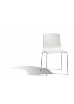 Design Stuhl, Farbe leinen, stapelbar, Outdoor geeignet