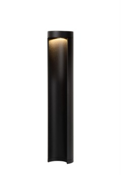 LED Außenstandleuchte schwarz, Standleuchte außen schwarz, Höhe 45 cm