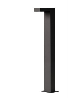 LED Außenstandleuchte schwarz, Standleuchte außen schwarz, Höhe 60 cm