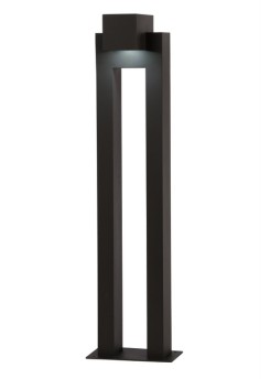 LED Außenstandleuchte schwarz, Standleuchte außen schwarz, Höhe 60 cm