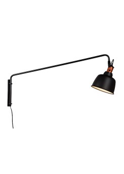 Wandlampe  schwarz, Wandleuchte schwarz