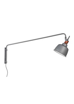 Wandlampe grau, Wandleuchte grau