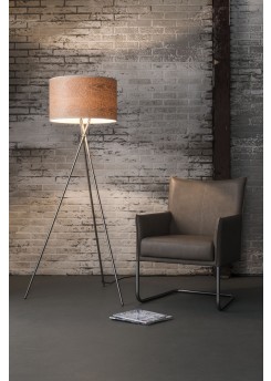 Stehlampe Lampenschirm rund, Stehleuchte mit Lampenschirm rund