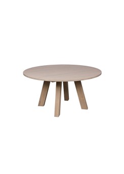 Tisch rund Massivholz Eiche,  Esstisch rund Massivholz, Durchmesser 150 cm