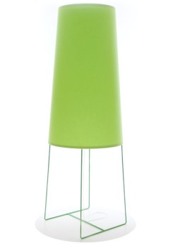 XXL Stehleuchte grün, moderne Stehlampe grün, Stehlampe grün