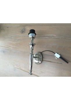 Wandleuchte verchromt, Wandlampe silber