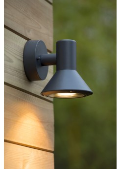Außenleuchte schwarz, Wandleuchte schwarz Landhausstil,  Wandlampe schwarz Außenbeleuchtung