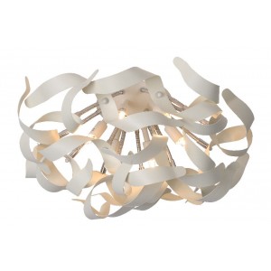 LED Deckenleuchte weiß, LED Deckenlampe weiß, Durchmesser 50 cm