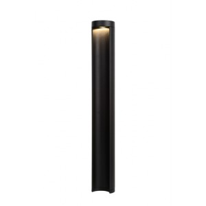 LED Außenstandleuchte schwarz, Standleuchte außen schwarz, Höhe 65 cm