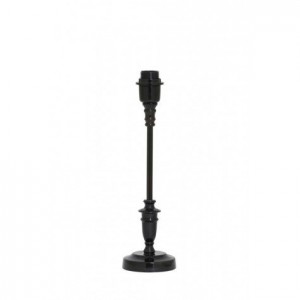 Lampenfuß schwarz, Tischleuchte schwarz, Höhe 40 cm