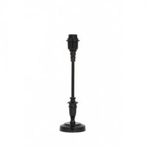 Lampenfuß schwarz, Tischleuchte schwarz, Höhe 40 cm