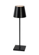 LED Tischlampe schwarz, Außen-Tischleuchte schwarz, LED Tischleuchten schwarz